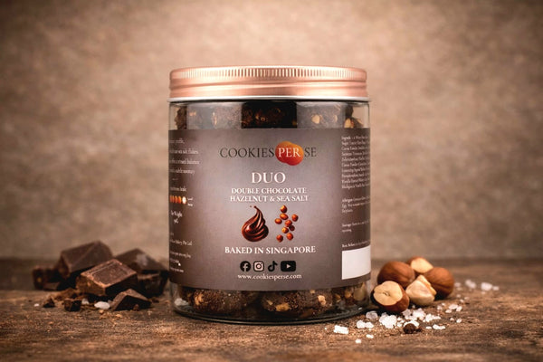 DUO (DOUBLE CHOCOLATE HAZELNUT & SEA SALT)