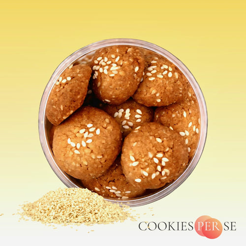 PEBBLE (WHITE SESAME & PEANUTS)